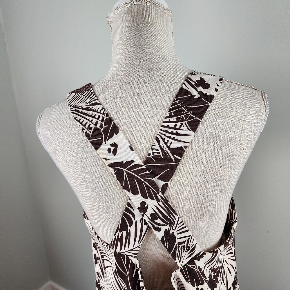Kim Rogers Signature Plus Size Criss Cross Back V Neck Midi Dress Size 16W - Picture 5 of 8